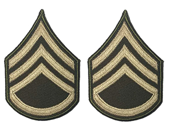 AGSU CHEVRONS E6 Staff Sergeant